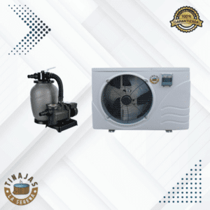 Bomba de calor y sistema de filtrado tinaja hasta 6000 lts